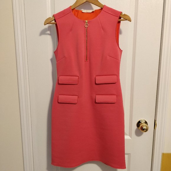 TORY BURCH Courtney Sheath Dress XS - Picture 1 of 9